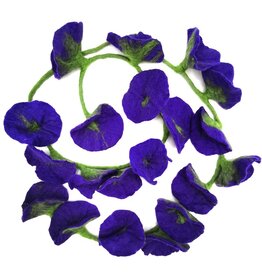 Trukado Felt Flower Sling Purple 180cm