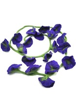 Trukado Miscellaneous - Felt Flower Sling Purple handmade, approx. 180cm