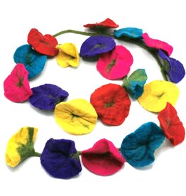 Trukado Felt Flower Sling Rainbow approx. 180cm