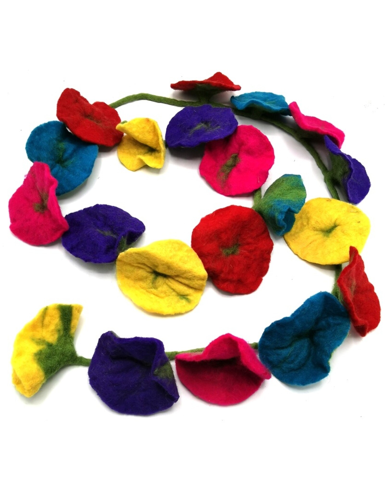 Trukado Miscellaneous - Felt Flower Sling Rainbow approx. 180cm