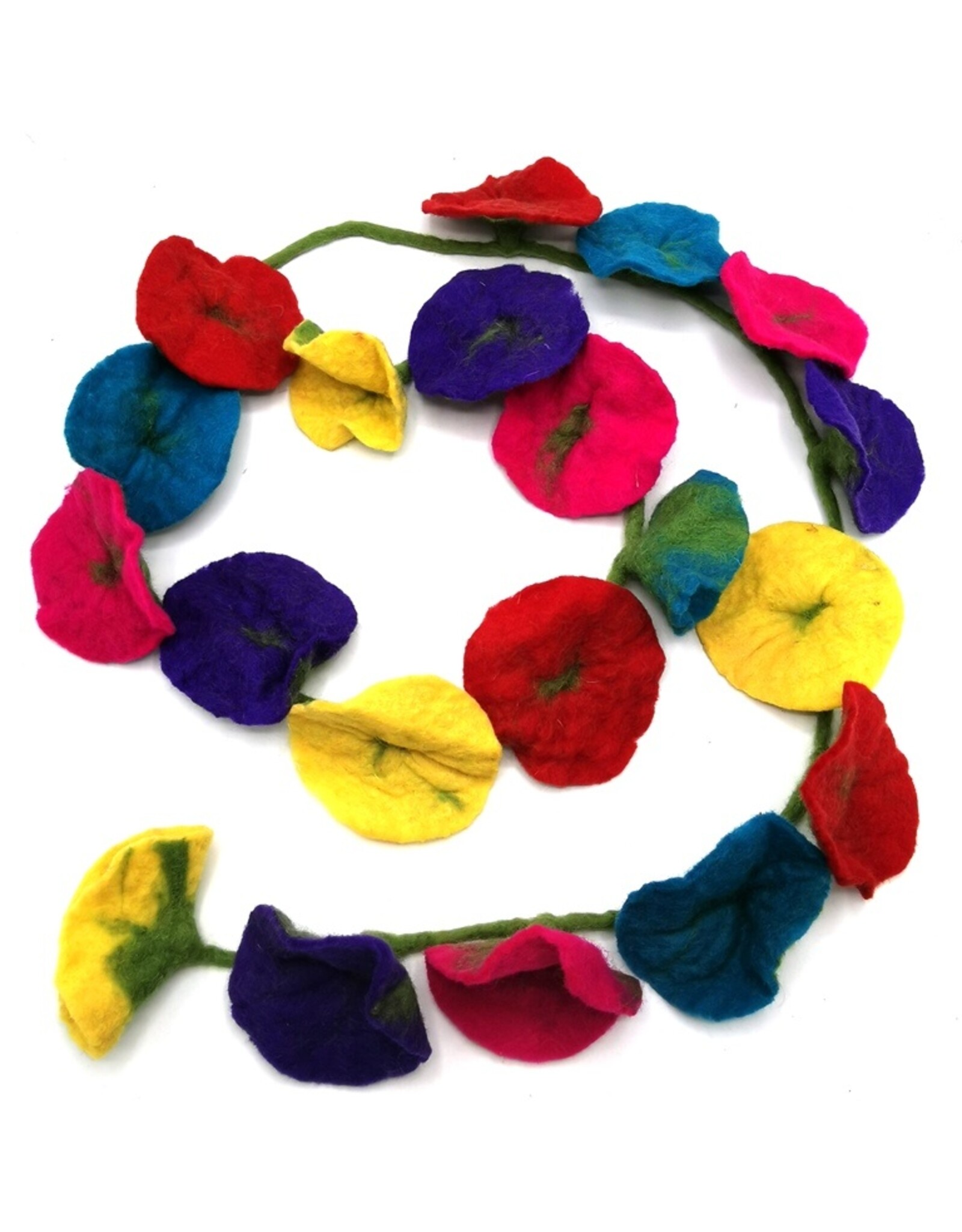 Trukado Miscellaneous - Felt Flower Sling Rainbow approx. 180cm