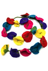 Trukado Miscellaneous - Felt Flower Sling Rainbow approx. 180cm