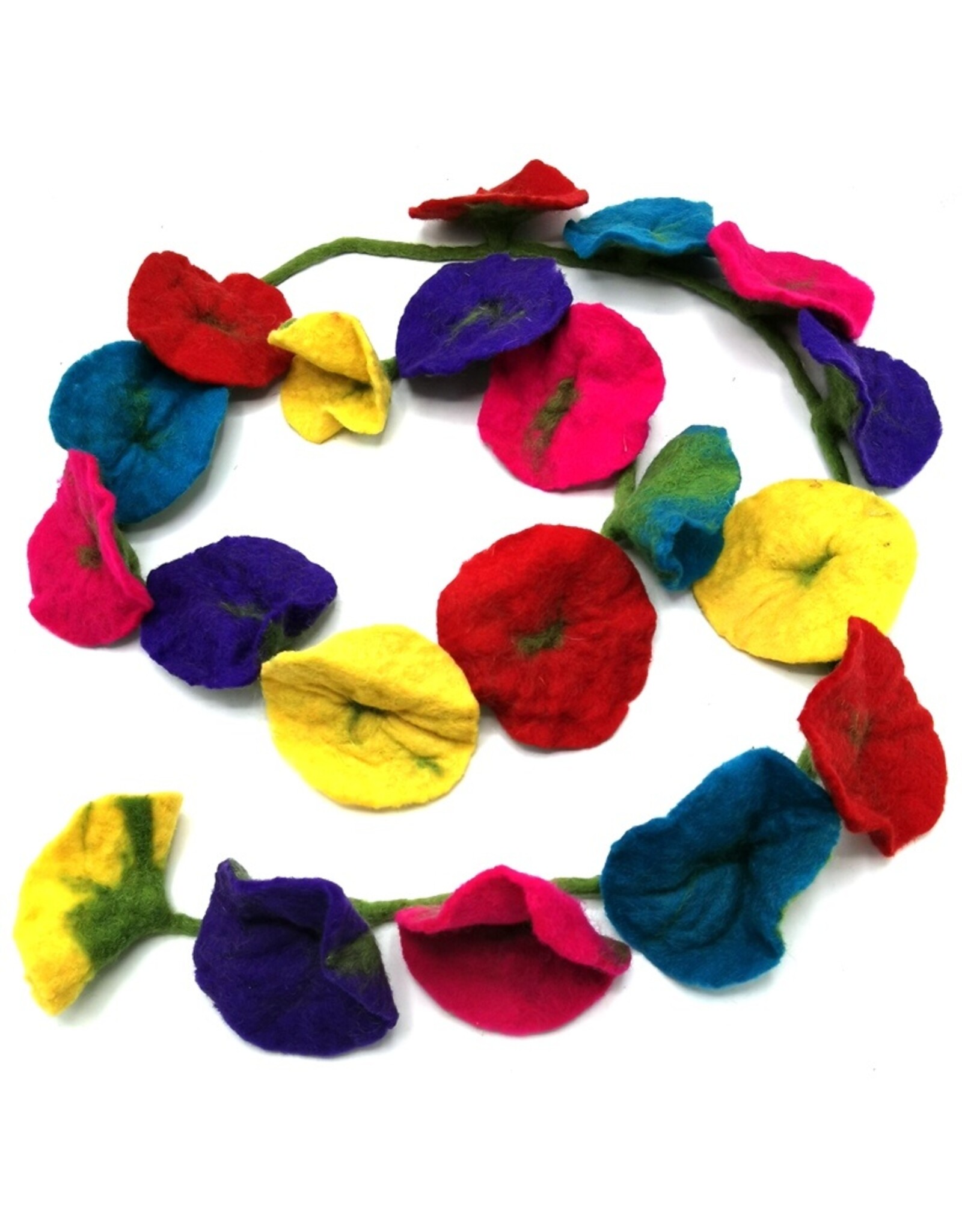 Trukado Miscellaneous - Felt Flower Sling Rainbow approx. 180cm