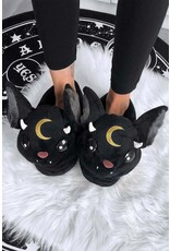 Killstar Killstar bags and accessories - Killstar Vampir Slippers Bat