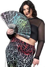 Killstar Killstar tassen en accessoires - Waaier Heatwave Handheld Killstar