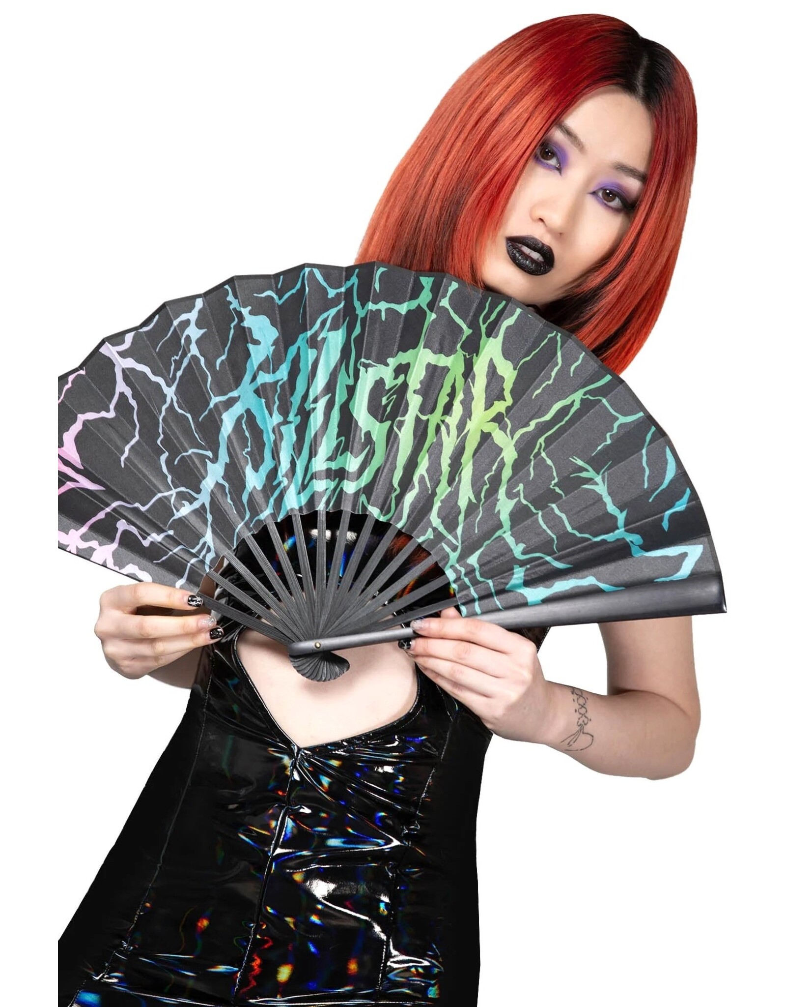 Killstar Killstar tassen en accessoires - Waaier Heatwave Handheld Killstar