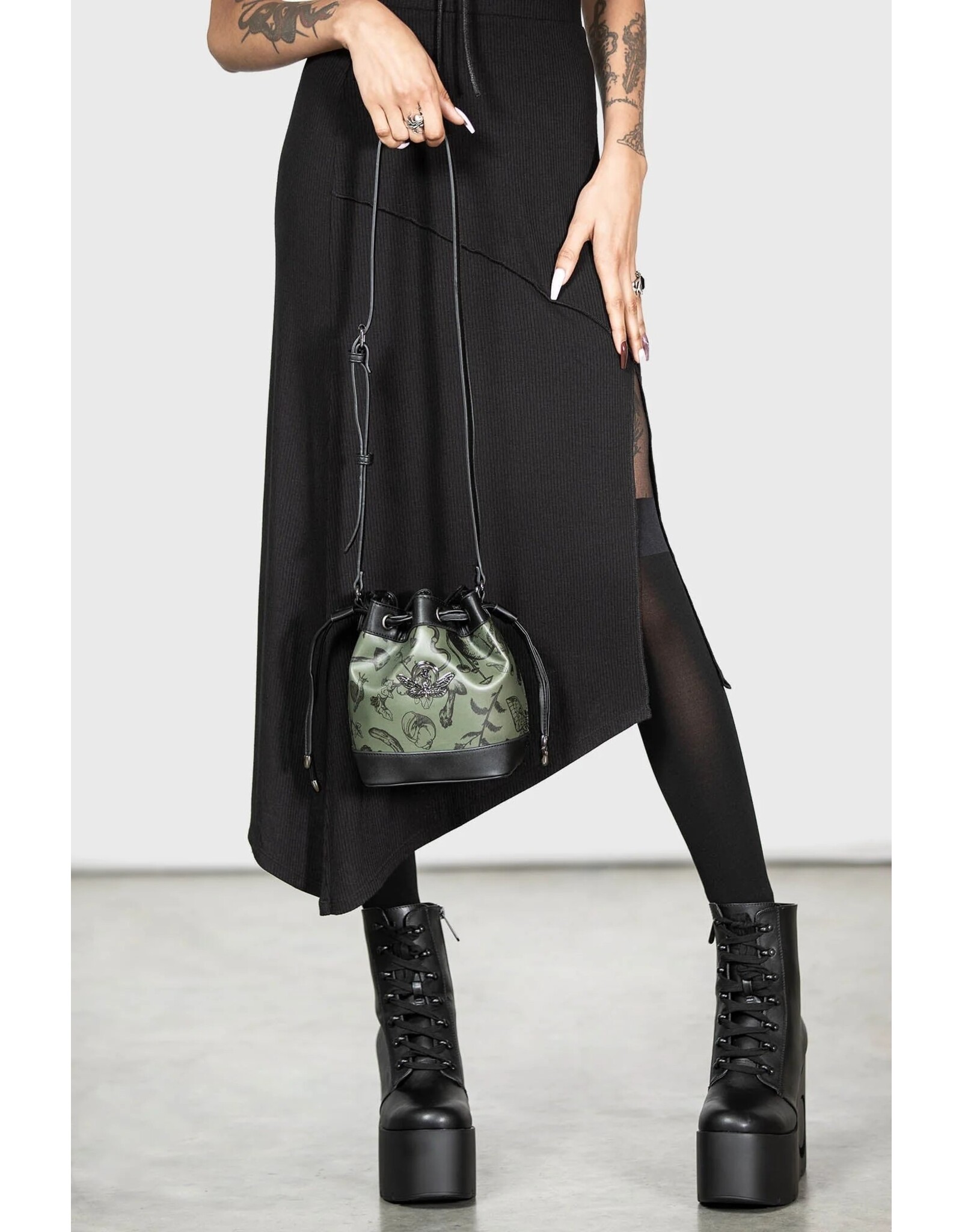 Killstar Killstar bags and accessories -  Killstar Mossy Forest Handbag