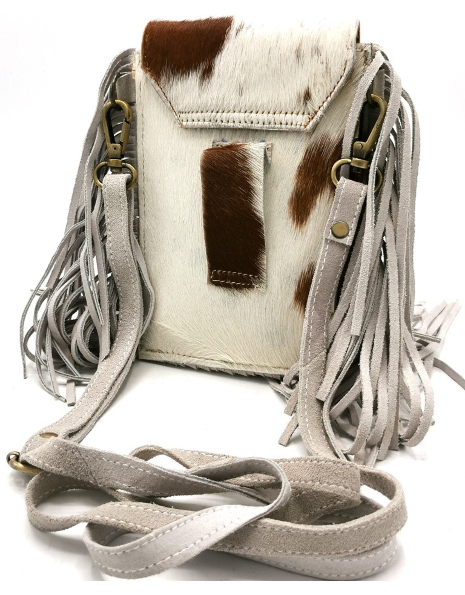 Trukado Leather Festival bags, waist bags and belt bags - Cowhide phone bag-crossbody-belt bag  Ibiza Style - 4