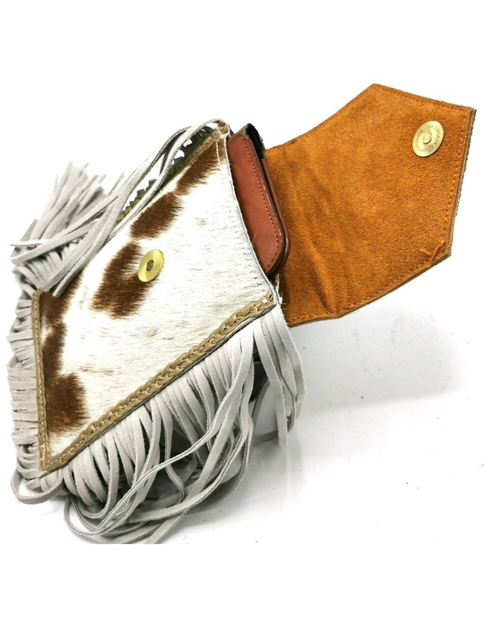 Trukado Leather Festival bags, waist bags and belt bags - Cowhide phone bag-crossbody-belt bag  Ibiza Style - 4