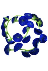Trukado Miscellaneous - Felt Flowers Sling Blue handmade 180cm