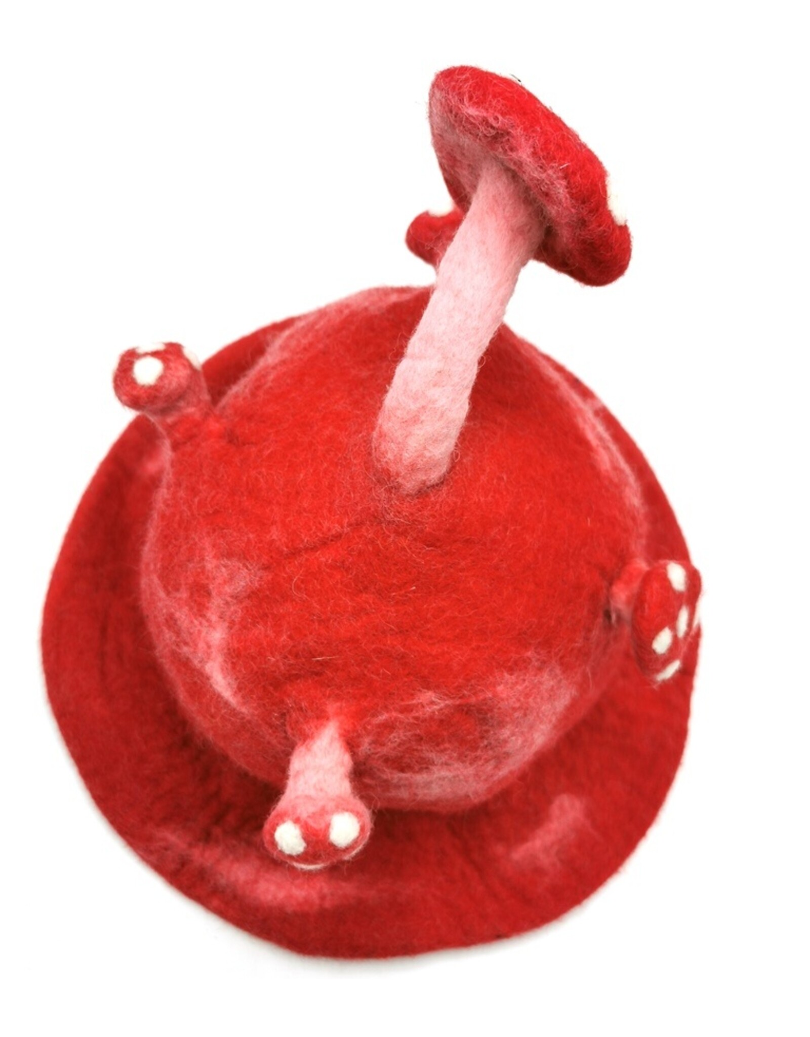 Trukado Miscellaneous - Felt hat "Mushroom Fly Swamp" red