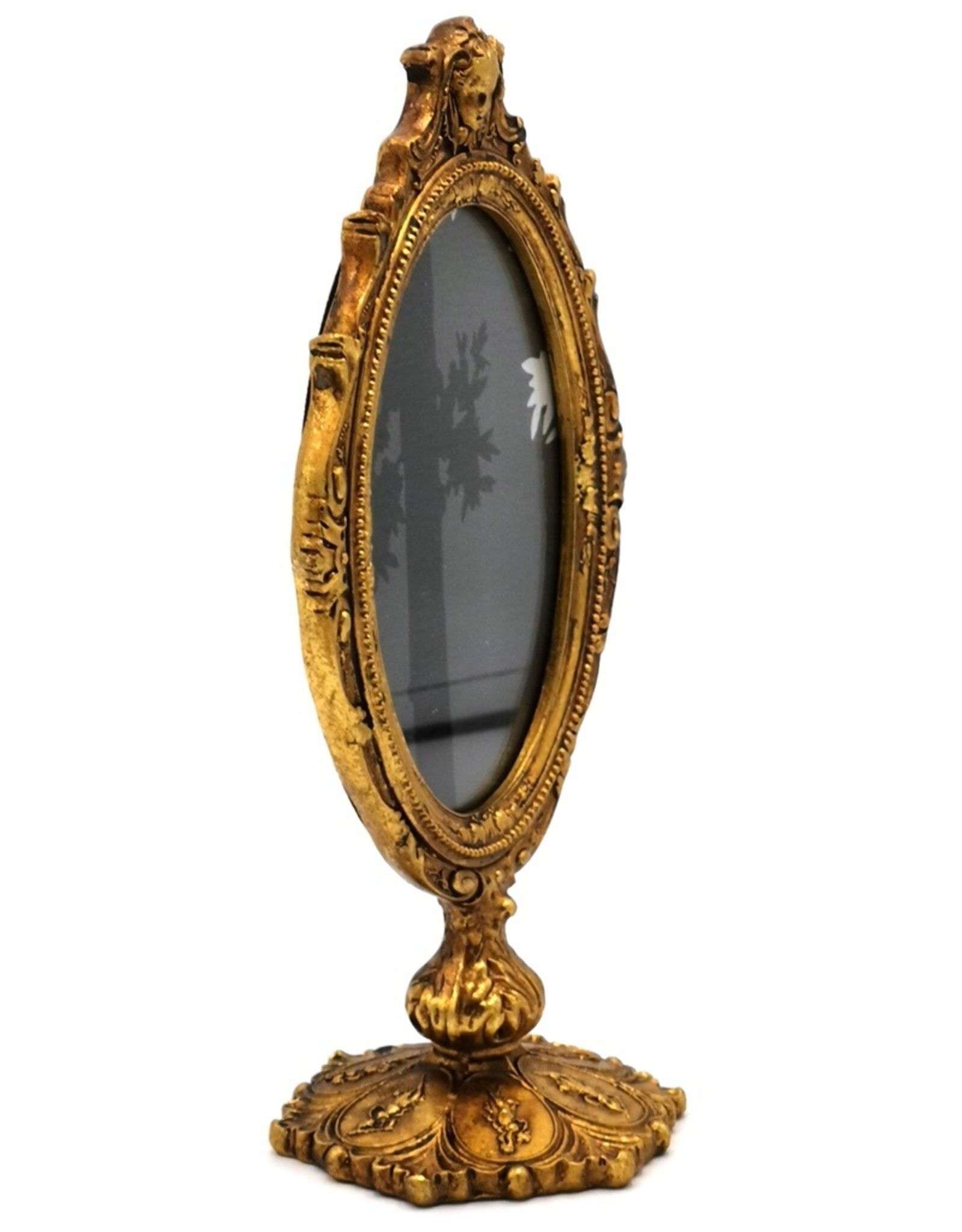 Trukado Miscellaneous - Photo frame Baroque style Oval on stand