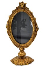 Trukado Miscellaneous - Photo frame Baroque style Oval on stand