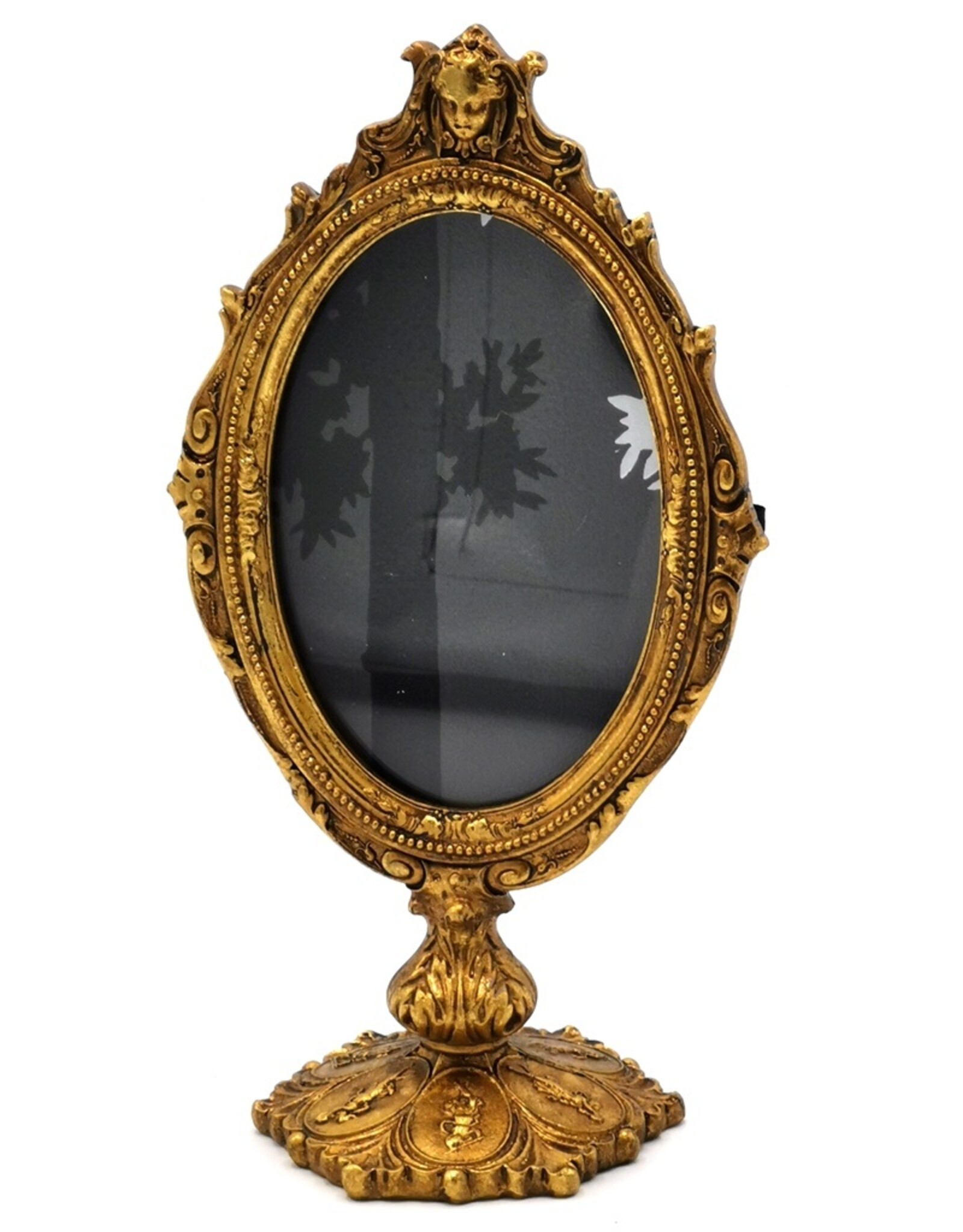 Trukado Miscellaneous - Photo frame Baroque style Oval on stand