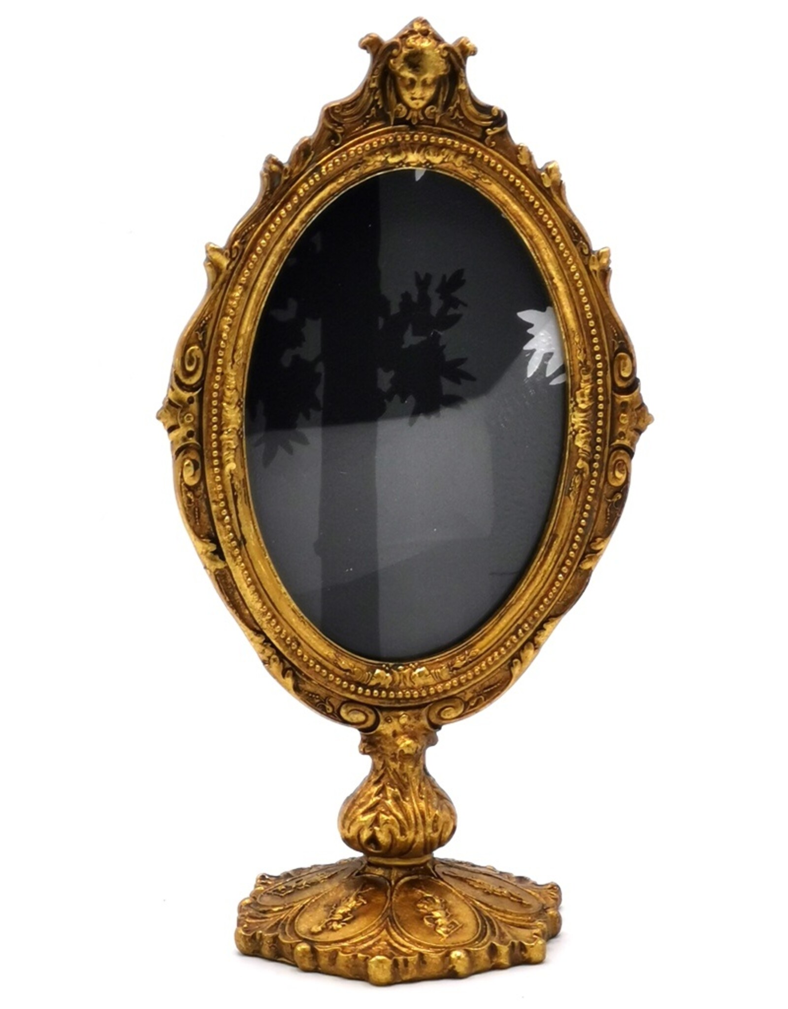 Trukado Miscellaneous - Photo frame Baroque style Oval on stand