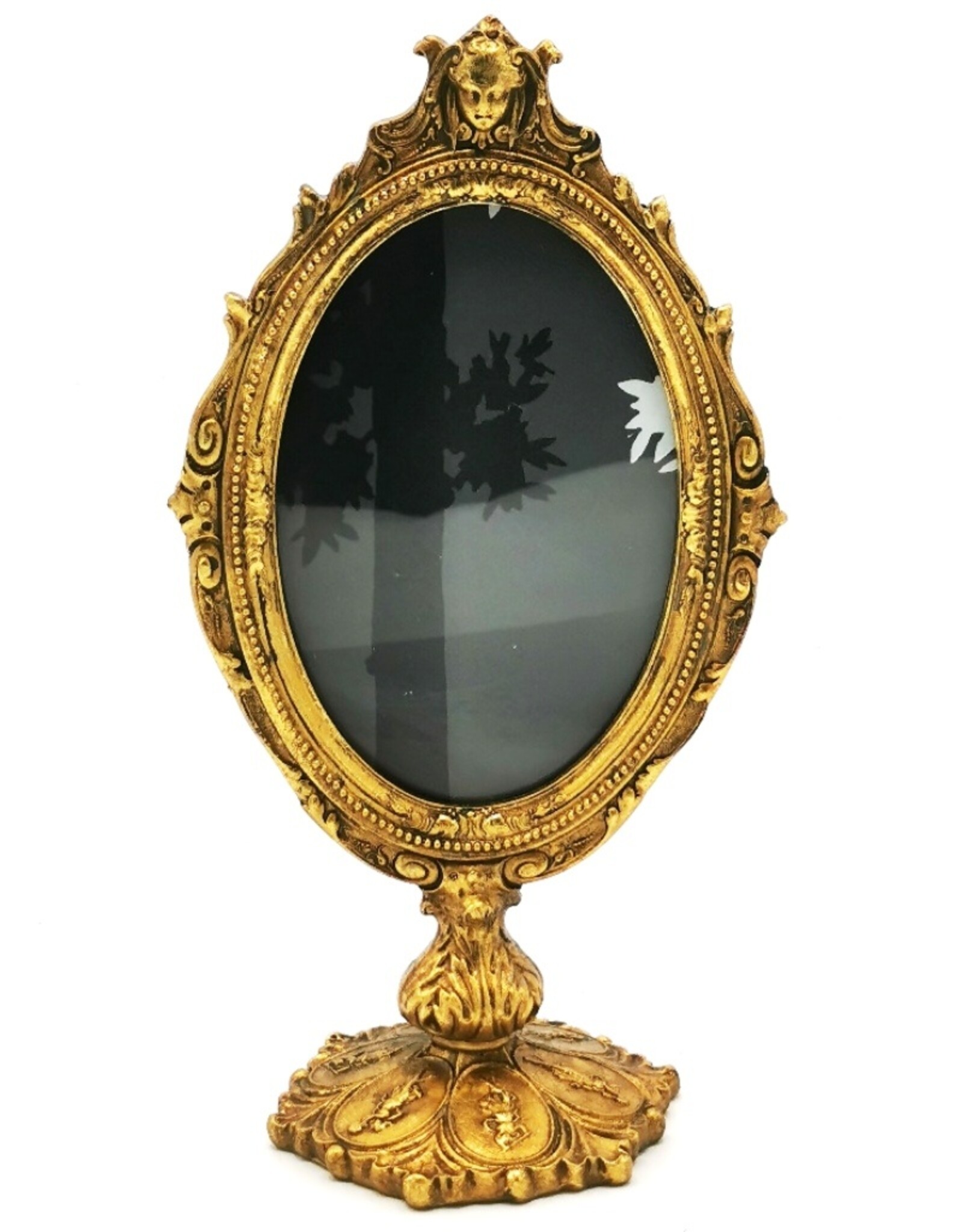 Trukado Miscellaneous - Photo frame Baroque style Oval on stand