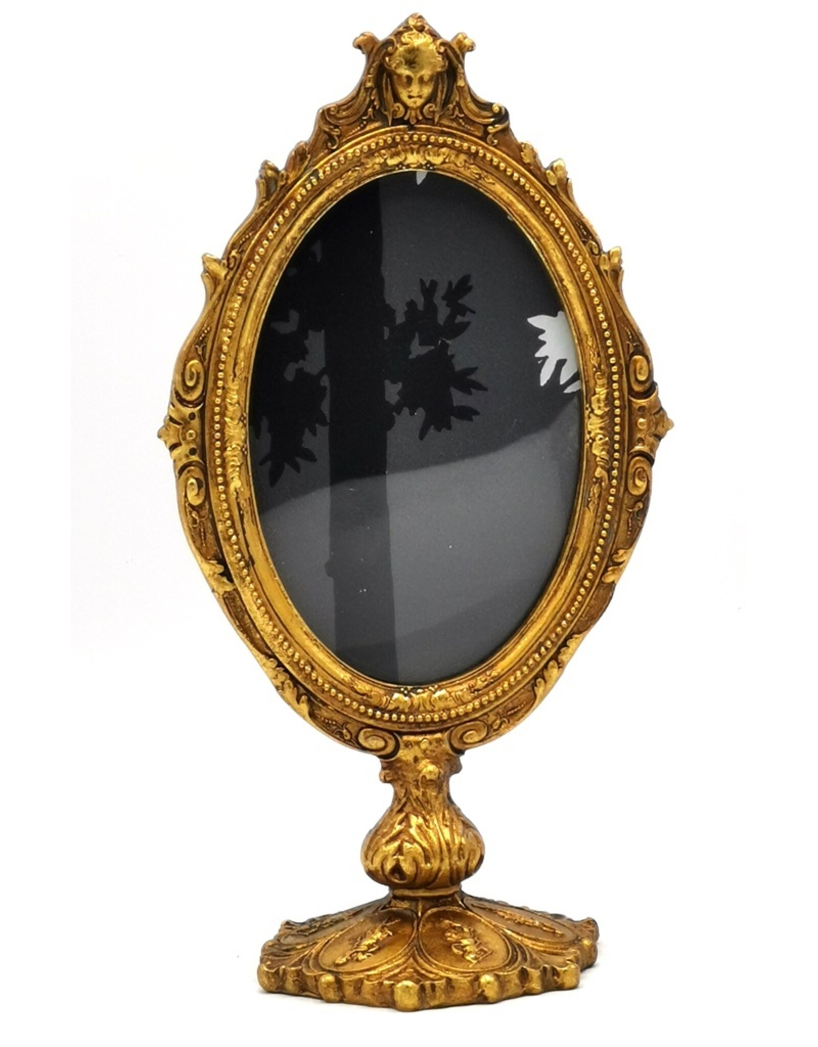 Trukado Miscellaneous - Photo frame Baroque style Oval on stand