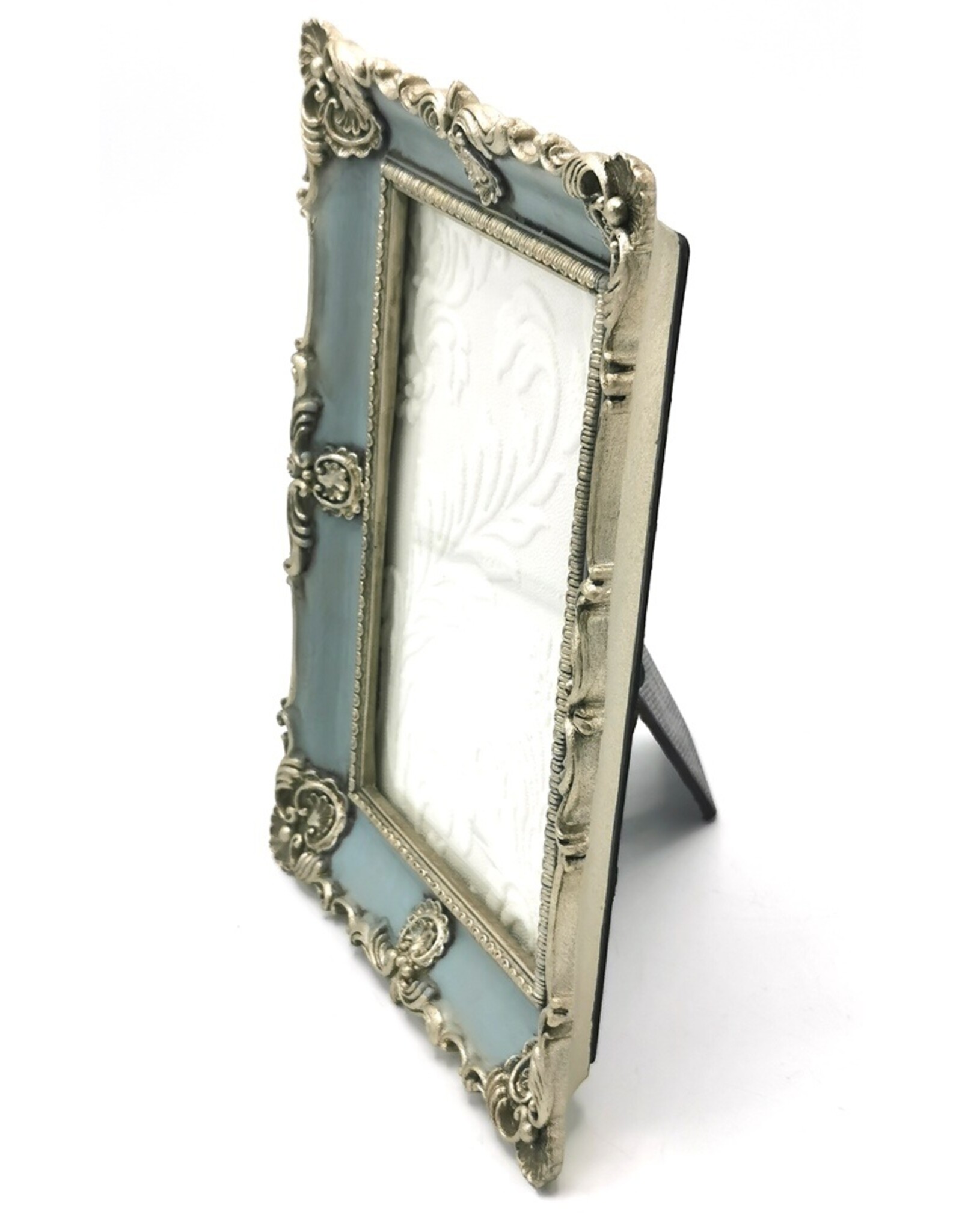 Trukado Miscellaneous - Photo Frame Baroque blue-silver