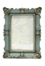 Trukado Miscellaneous - Photo Frame Baroque blue-silver