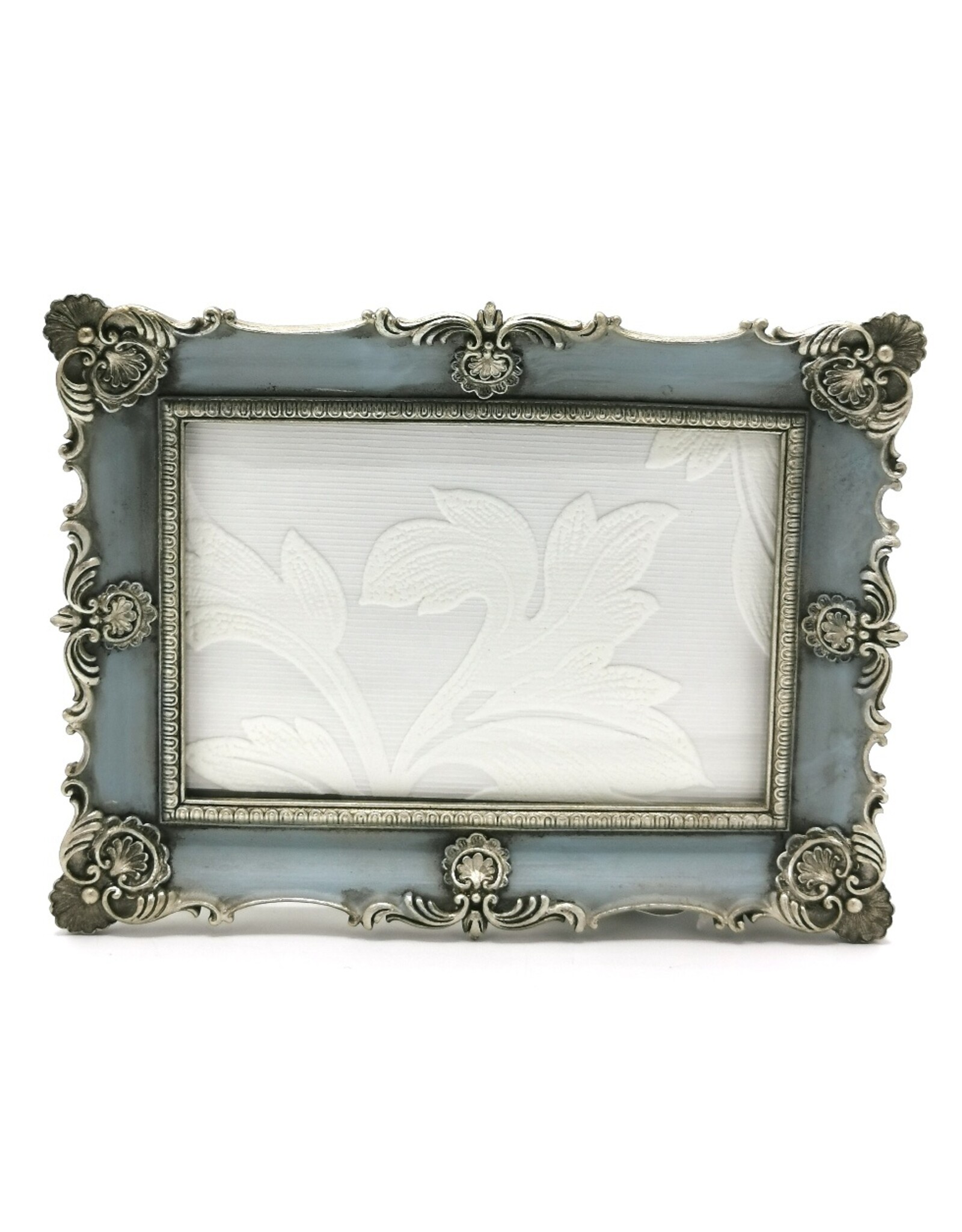 Trukado Miscellaneous - Photo Frame Baroque blue-silver