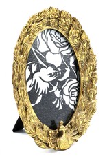 Trukado Miscellaneous - Photo frame Peacock Baroque gold color