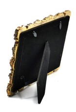 Trukado Miscellaneous - Photo frame with Roses Victorian style old gold