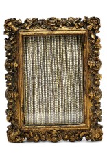 Trukado Miscellaneous - Photo frame with Roses Victorian style old gold