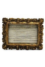 Trukado Miscellaneous - Photo frame with Roses Victorian style old gold