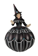 Trukado Giftware & Lifestyle - Witch on Pumpkin Statue 35cm