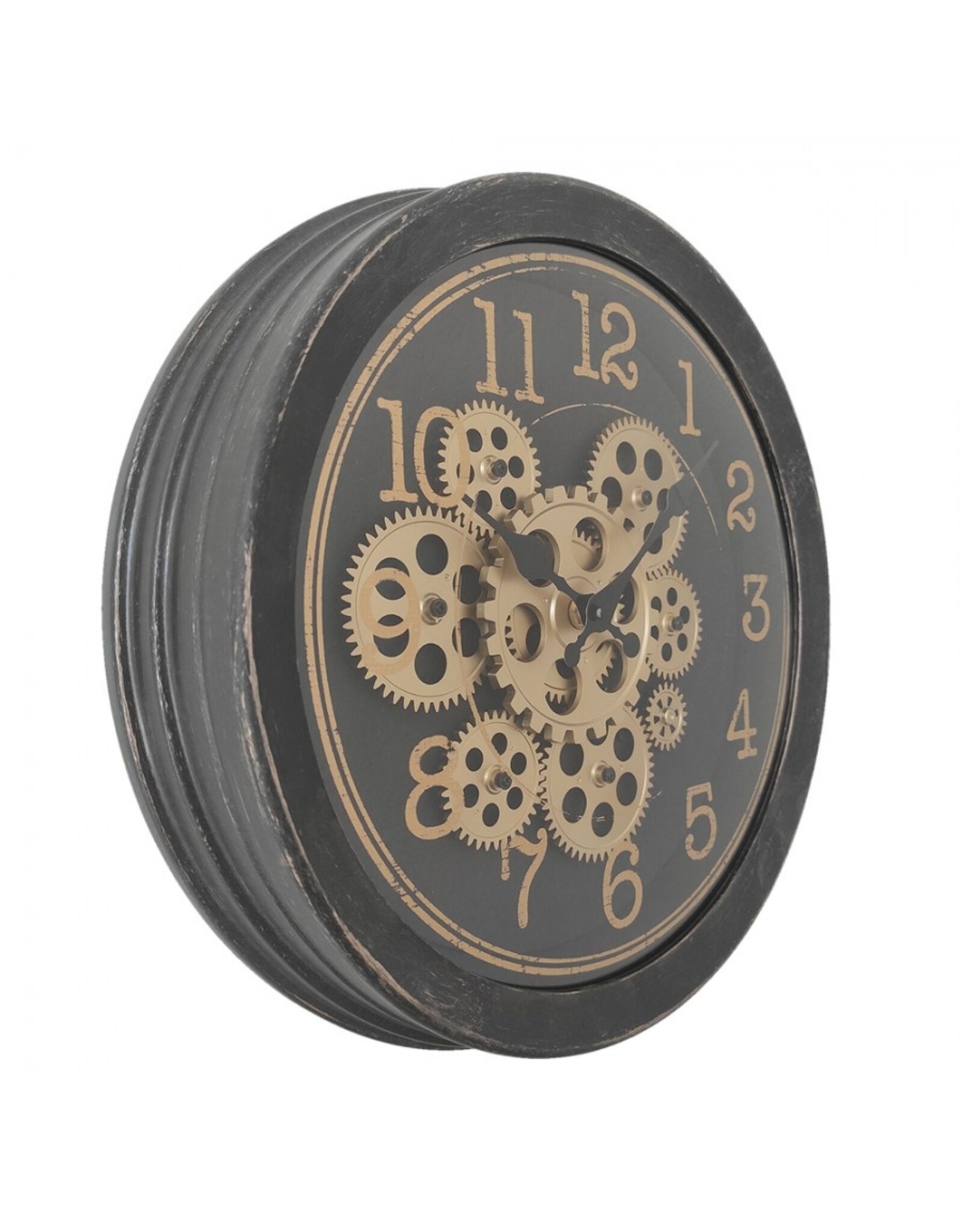 Trukado Miscellaneous - Wall clock with visible and moving cogs