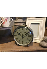 C&E Giftware & Lifestyle - Colonial Table Clock Ø16cm Industrial Vintagelook