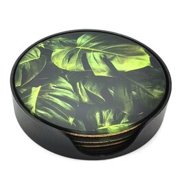 Countryfield Glass coasters for glass Jungle Leaf