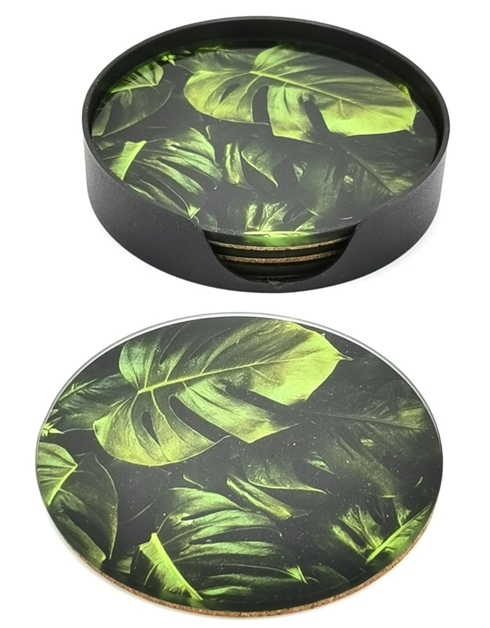 Countryfield Miscellaneous - Glass coasters for glass Jungle Leaf