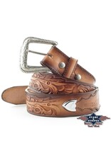 Stars&Stripes Leather belts and buckles - Western belt made of robust cowhide with exchangeable buckle