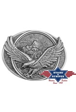Stars&Stripes Leather belts and buckles - Western Buckle Flaying Eagle