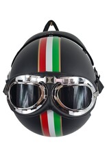 Magic Bags Fantasy tassen en portemonnees - Motorhelm rugtas-schoudertas met Italiaanse Vlag