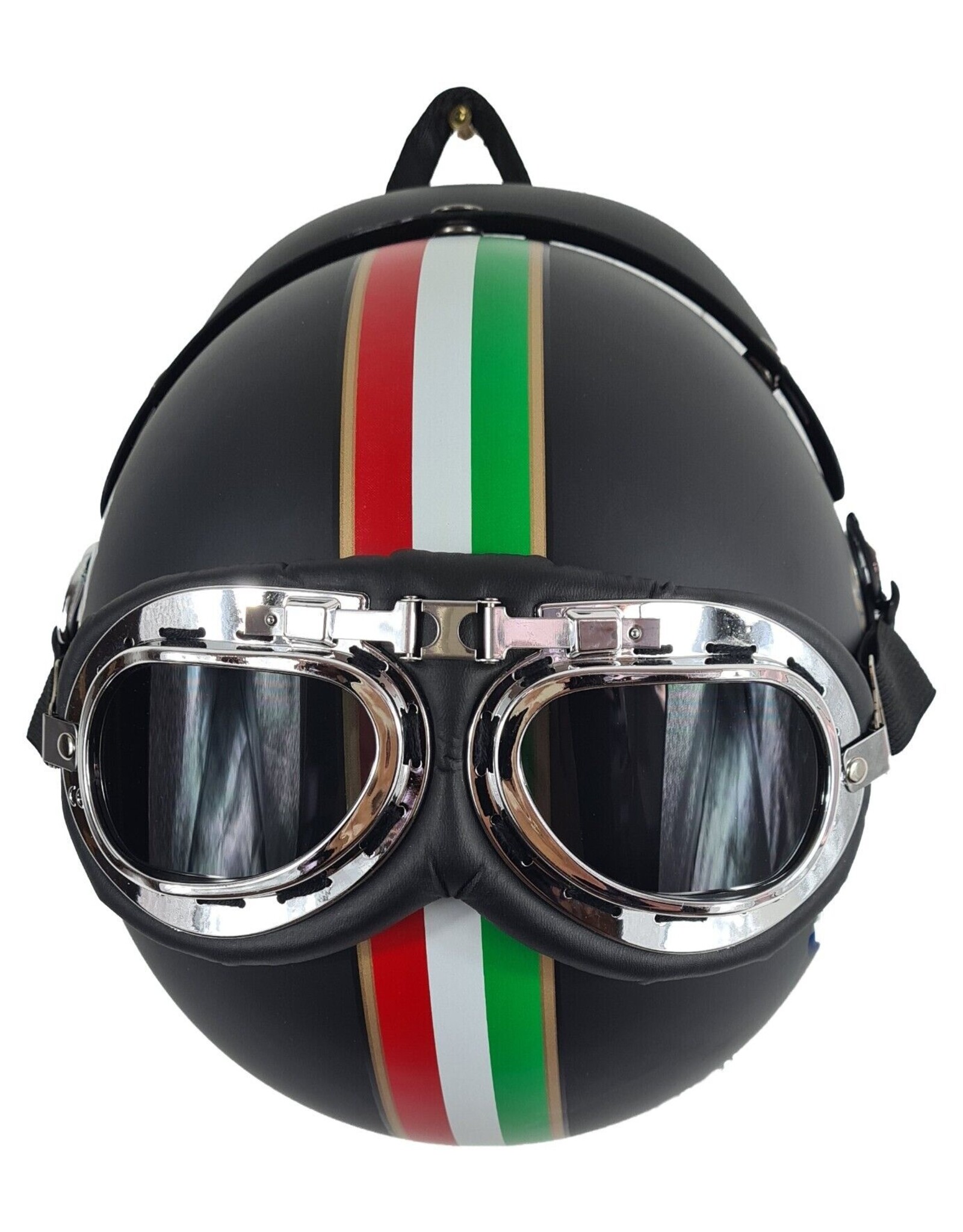 Magic Bags Fantasy bags and wallets - Motorbike helmet backpack-shoulder bag with Italian Flag