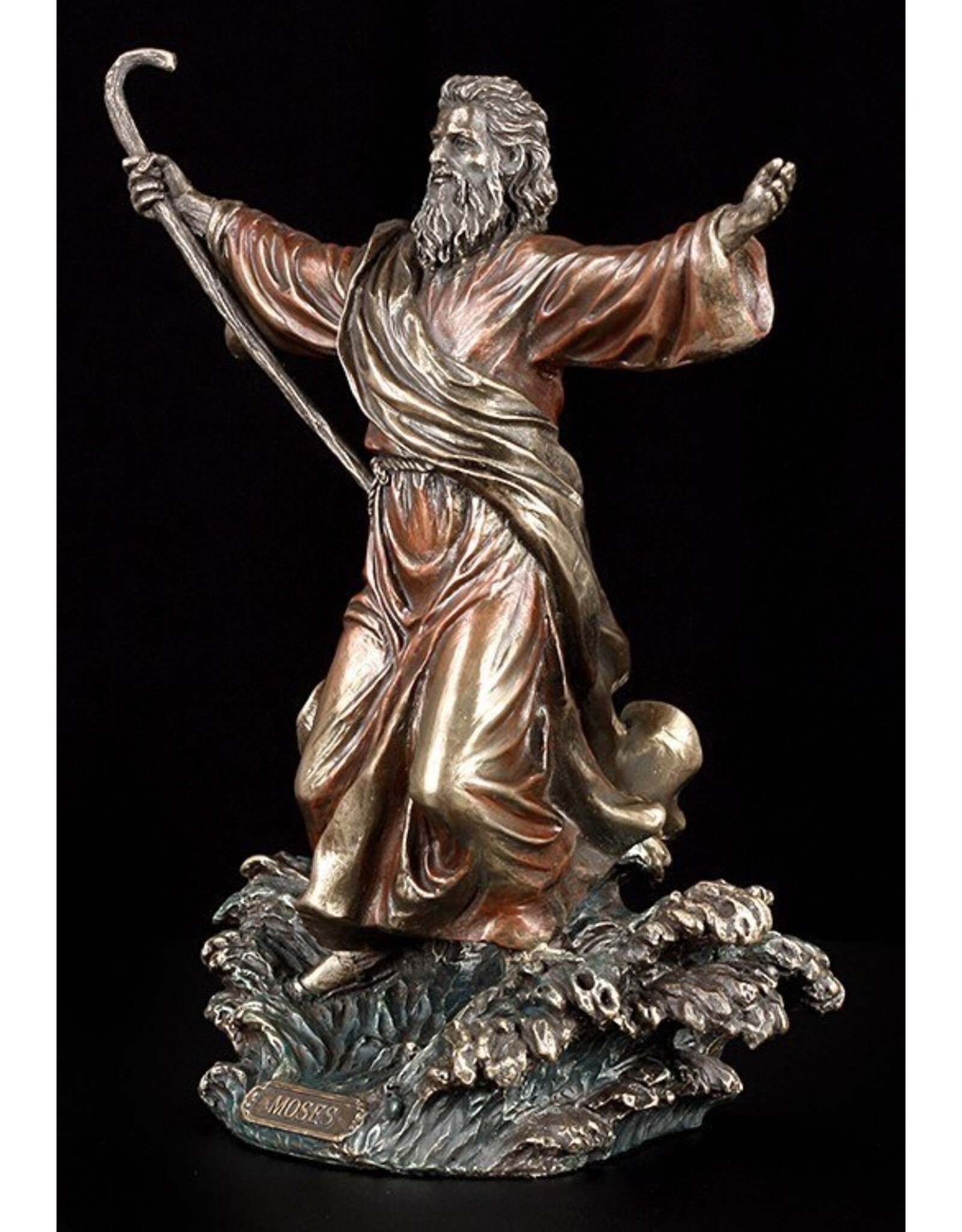 Veronese Design Giftware Figurines Collectables - Moses opens the Red Sea Veronese Design