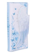 NemesisNow Clutches and wallets - White Angel Wings Embossed Purse Nemesis Now