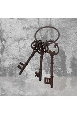 NemesisNow Miscellaneous - Aged Keys to the Chambers decoratieve set