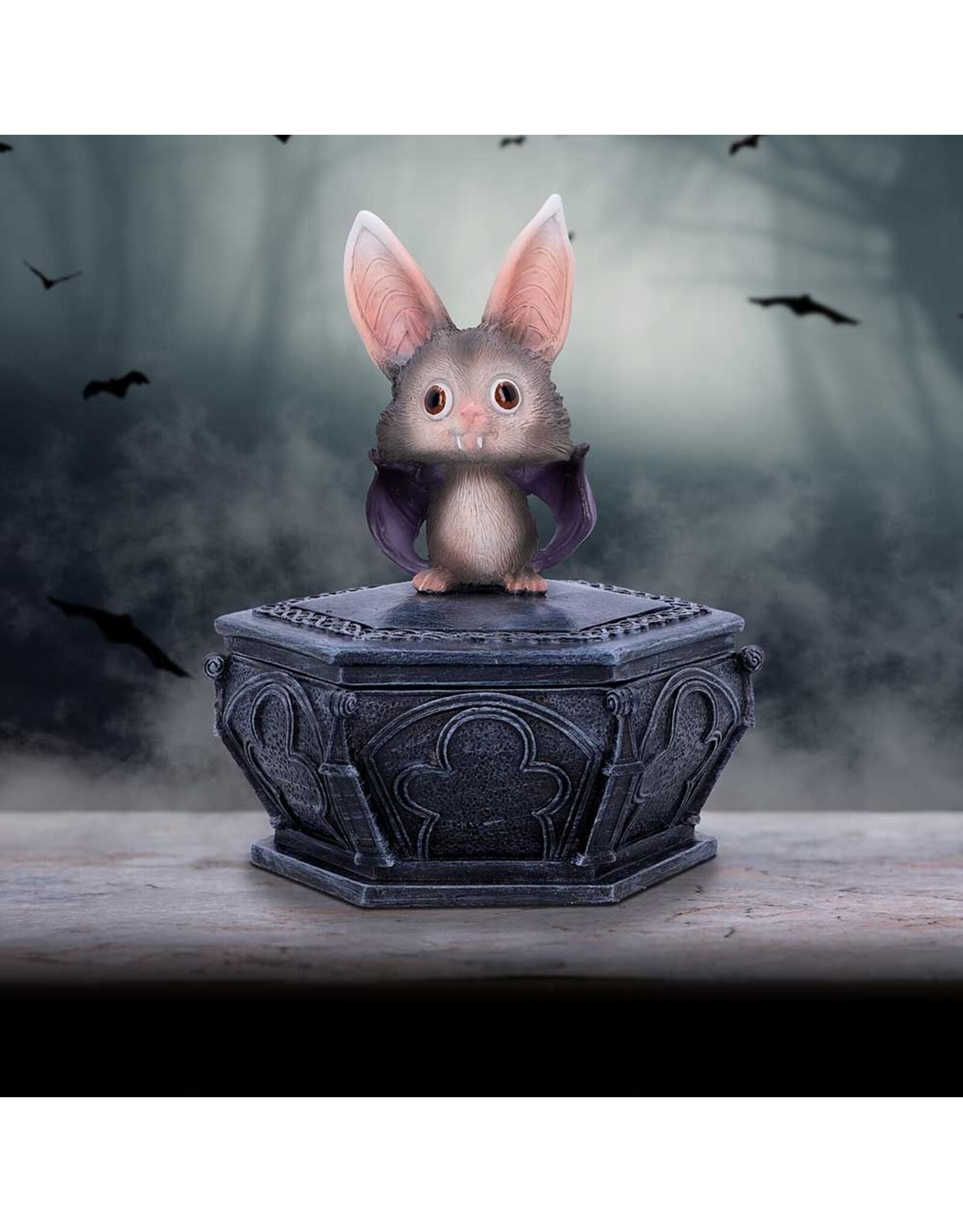 NemesisNow Giftware & Lifestyle - Batty Box Gothic Bat Trinket Box