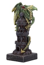 NemesisNow Giftware Figurines Collectables - Guardian of the Tower Purple Dragon Figurine 17.7cm