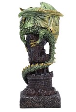 NemesisNow Giftware Beelden Collectables  - Guardian of the Tower Draak Beeldje 17,7cm