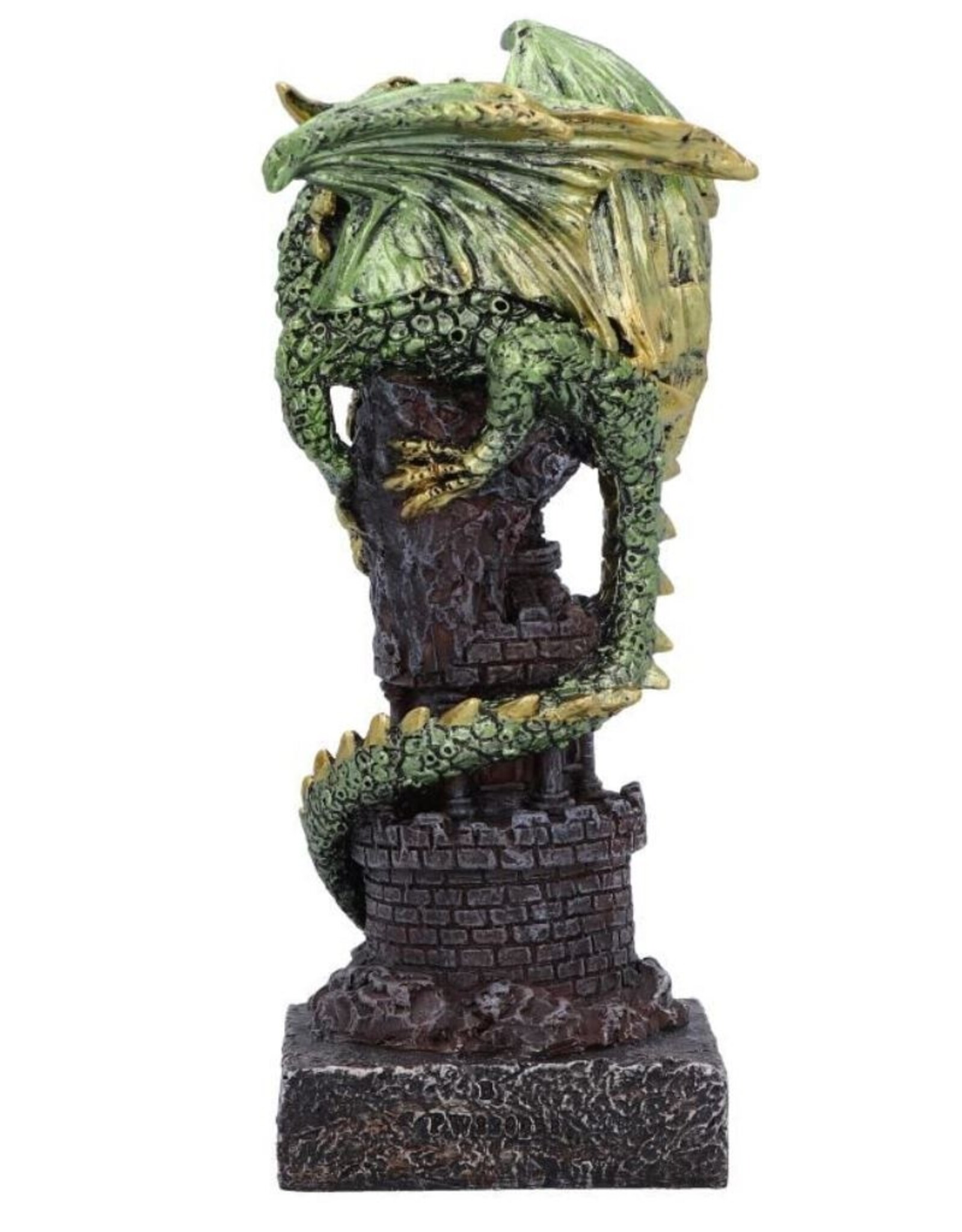 NemesisNow Giftware Figurines Collectables - Guardian of the Tower Purple Dragon Figurine 17.7cm