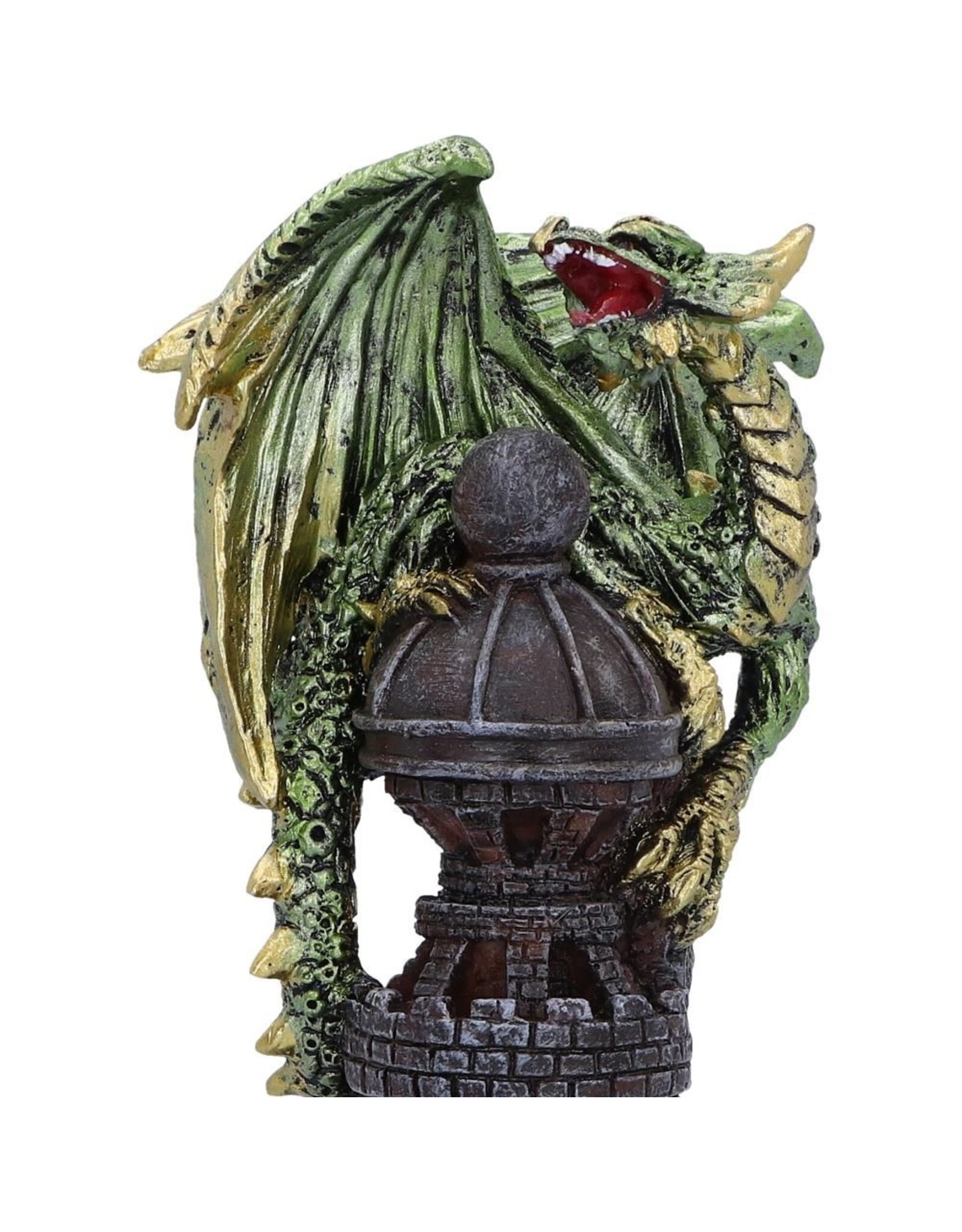 NemesisNow Giftware Figurines Collectables - Guardian of the Tower Purple Dragon Figurine 17.7cm
