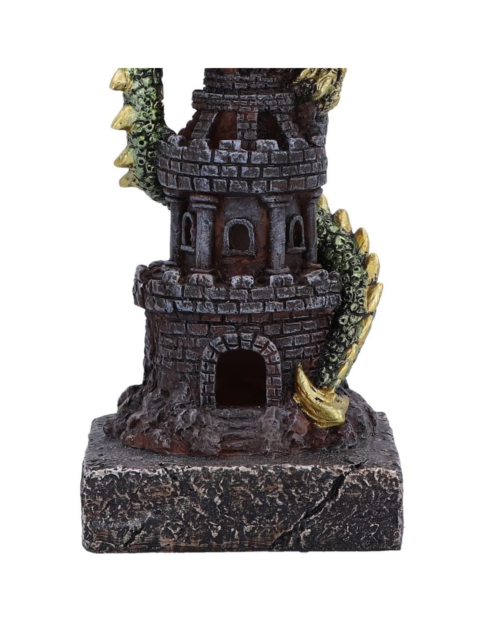 NemesisNow Giftware Figurines Collectables - Guardian of the Tower Purple Dragon Figurine 17.7cm