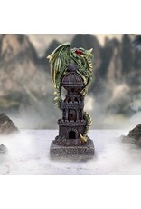 NemesisNow Giftware Figurines Collectables - Guardian of the Tower Purple Dragon Figurine 17.7cm