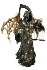 Trukado Giftware Beelden Collectables  - Reaper metWeegschaal en Skelet Vleugels