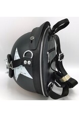 Magic Bags Fantasy bags and wallets - Motorbike helmet backpack With Star and Stripes