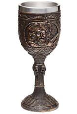 Trukado Giftware & Lifestyle - Pirate Goblet - Brushed Gold Wood-effect